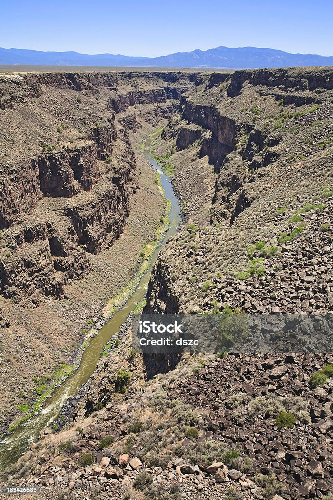 Garganta del río Grande, Nuevo México - Foto de stock de Acantilado libre de derechos