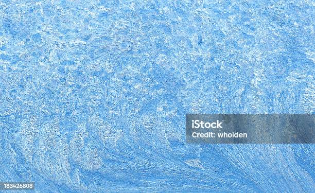 Onde In Frost - Fotografie stock e altre immagini di Brina - Acqua ghiacciata - Brina - Acqua ghiacciata, Composizione orizzontale, Cristallo