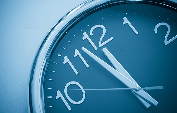 Last Minute , right on time  clock face stock pictures, royalty-free photos & images