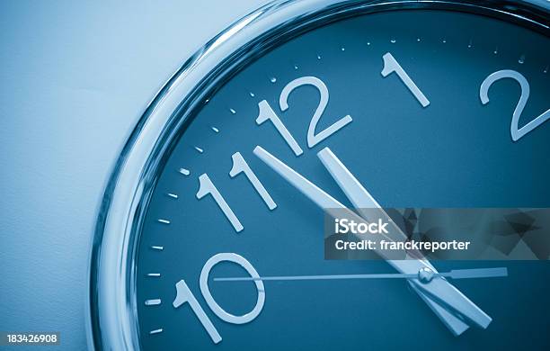 Last Minute Right On Time Stock Photo - Download Image Now - Clock, Time, Clock Face