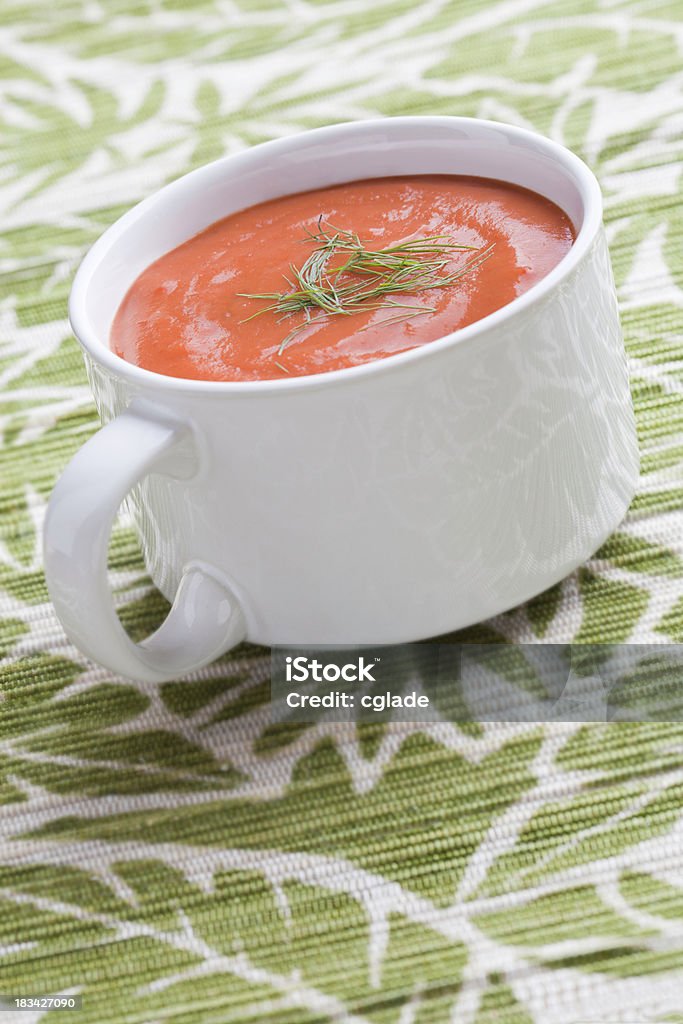 Sopa de tomate - Foto de stock de Alimento libre de derechos