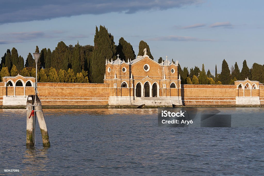 Cimitero di Venezia - Foto stock royalty-free di Cimitero