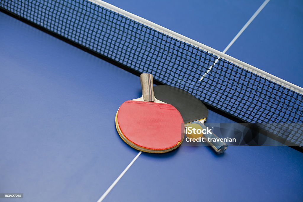 Ping Pong Table tennis Badminton Racket Stock Photo