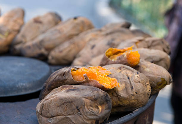 Sweet Potatoes stock photo
