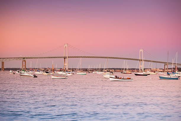 istock Newport bridge Rhode Island 183427517