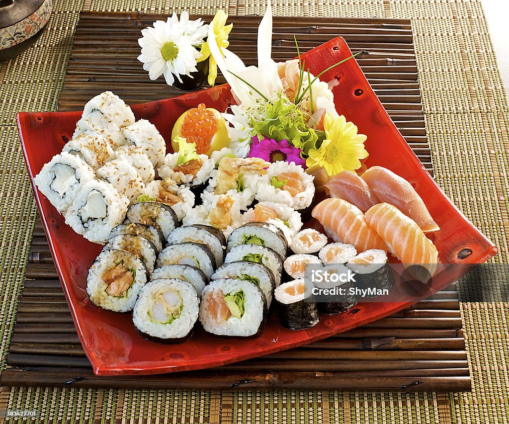 Set di Sushi - Foto stock royalty-free di Sushi