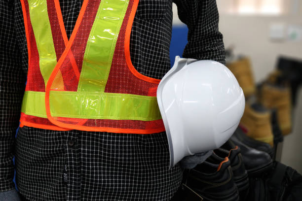 istock Safety equipment that must be used by construction workers 1834284551
