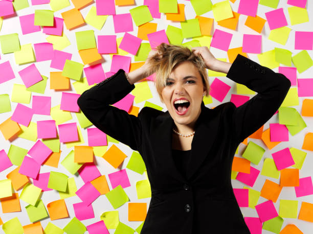 istock Business Women with Stress 183428494