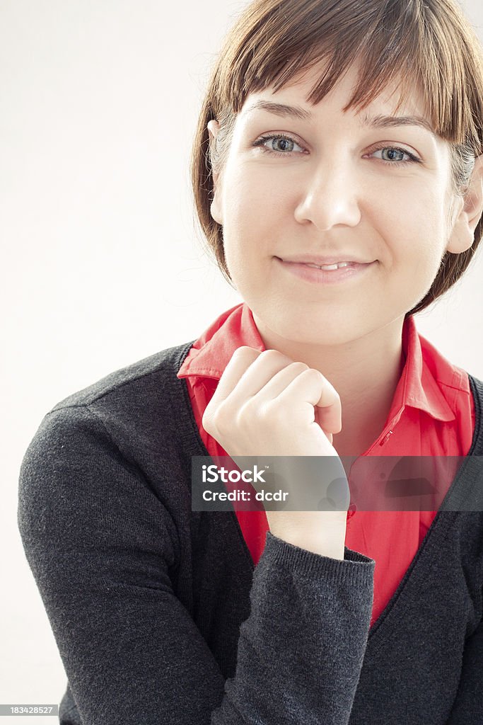 Portrait of a beautiful girl High key portrait of beautiful girl 20-24 Years Stock Photo