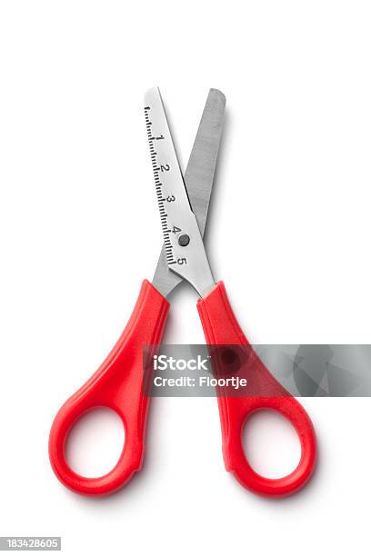 Office Scissors Stock Photo - Download Image Now - Scissors, Cut Out, School Supplies