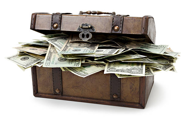 istock Chest full of money 183430528