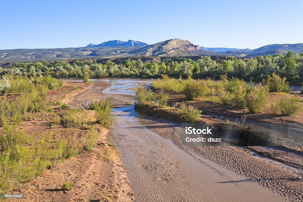 New Mexico Wüstenlandschaft in der Nähe von Albuquerque - Lizenzfrei New Mexico Stock-Foto