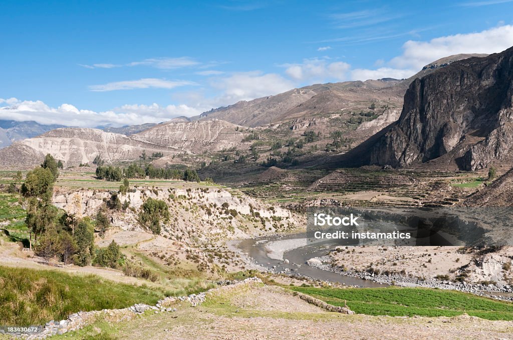 Colca Canyon in Peru - Lizenzfrei Anden Stock-Foto