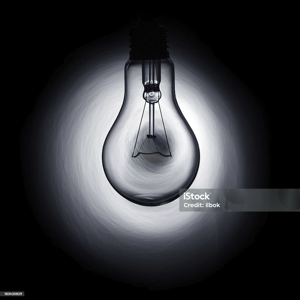 Лампа накаливания - Стоковые фото Абстрактный роялти-фри