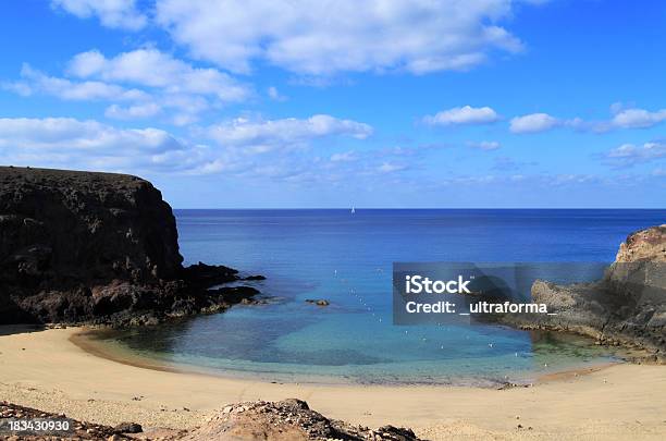 Playa Papagayo Stockfoto und mehr Bilder von Halbinsel - Halbinsel, Atlantik, Atlantikinseln