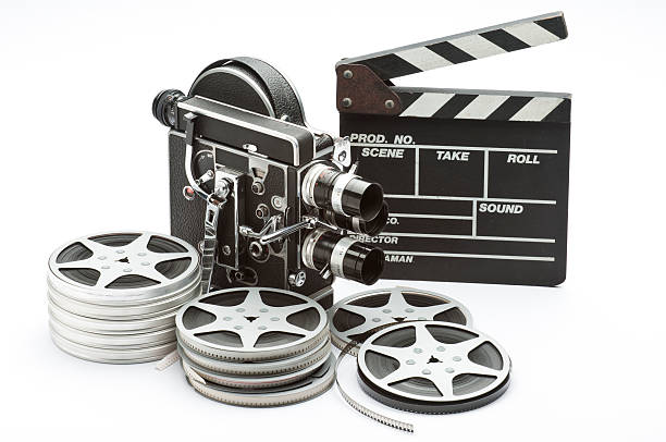 caméra de cinéma - director film industry camera old fashioned photos et images de collection