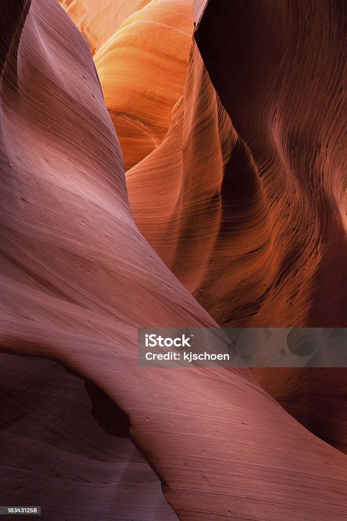 Lower Antelope Canyon Arco detalhes - Royalty-free Abstrato Foto de stock