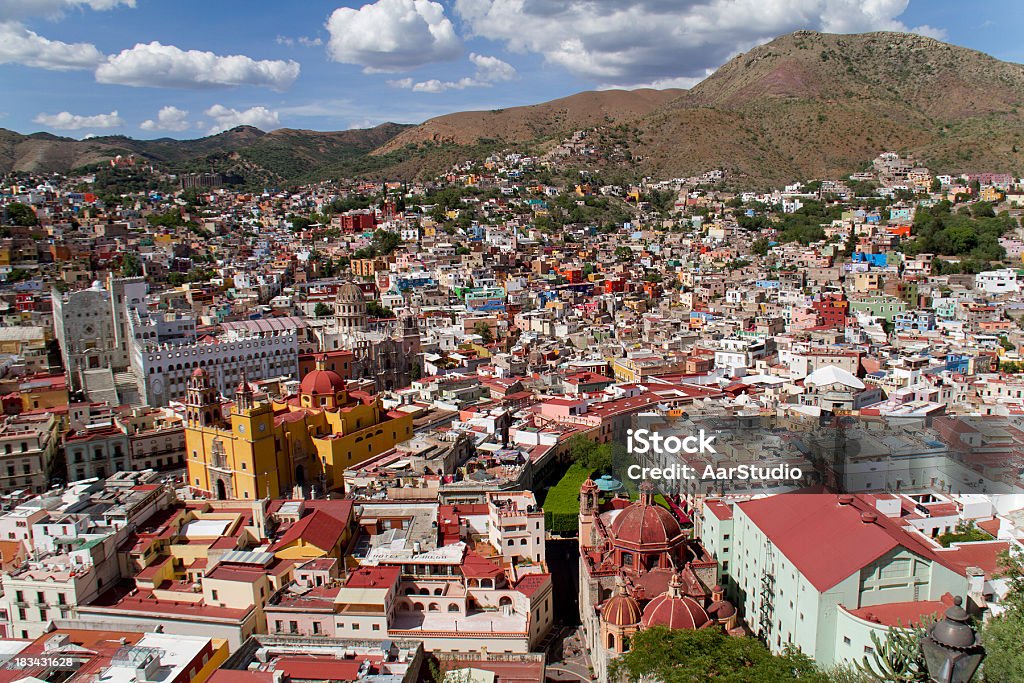 Guanajuato The city of Guanajuato in Mexico Abstract Stock Photo