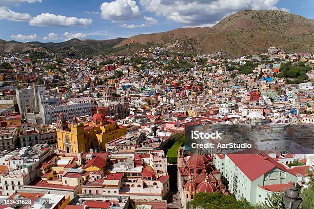 Guanajuato Stock Photo - Download Image Now - Abstract, Aerial View, Architectural Feature