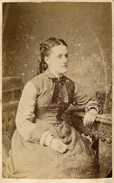 istock Damaged Faded Antique photograph 183431805