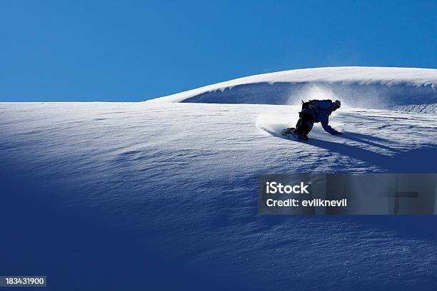 Snowboarder Freerider Stock Photo - Download Image Now - Powder Snow, Snowboard, Adult