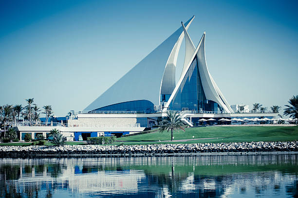 istock Dubai Creek Golf Club building 183431948