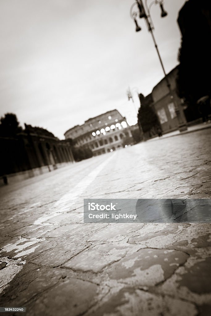 A forma de Colosseum - Royalty-free Antigo Foto de stock