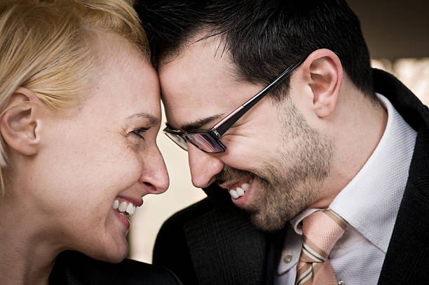 smiling couple