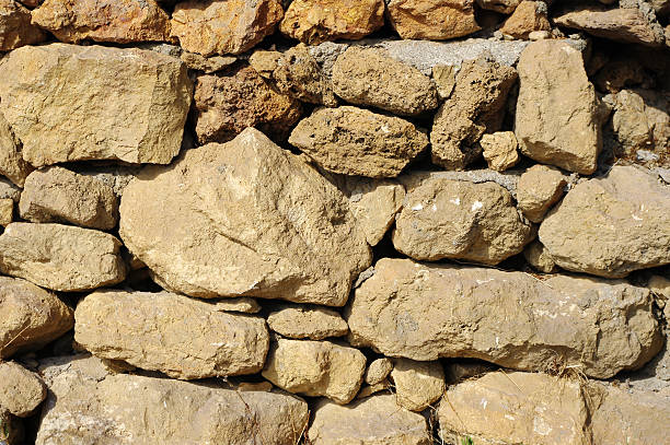 Stone Wall stock photo