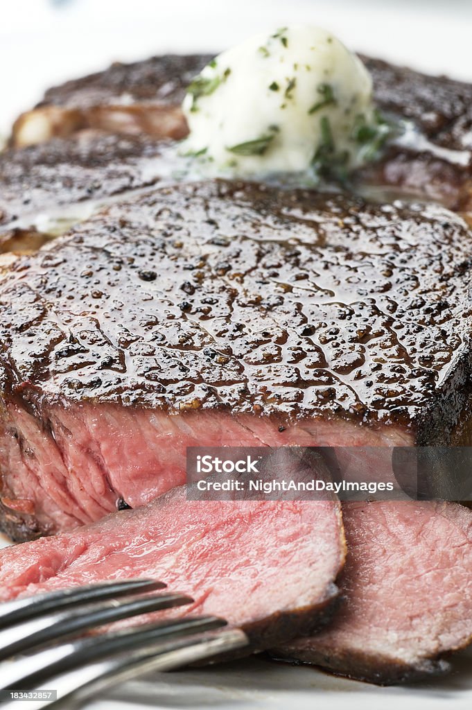 Juicy Ribeye de Carne de Vaca - Royalty-free Bife Foto de stock