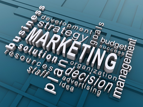 marketing and related words