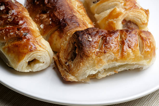 istock Homemade sausage rolls 183433989