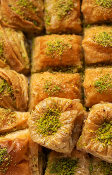 istock Assortment of Turkish baklava dessert 1834341116