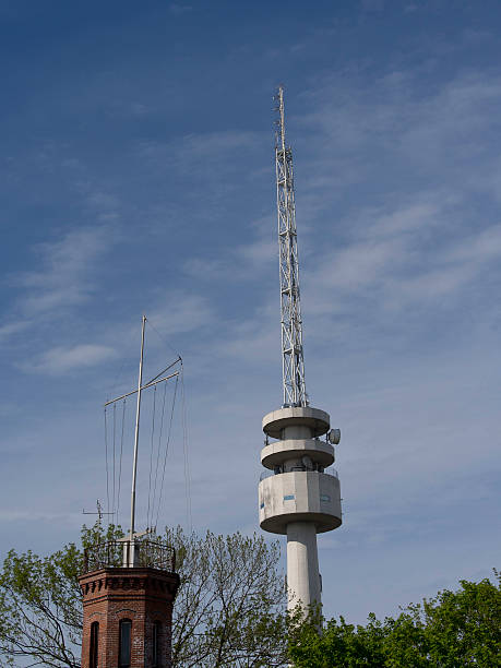 radio tower radio tower sendemast stock pictures, royalty-free photos & images