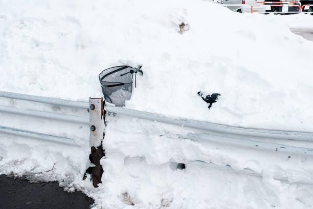 istock Winter snow scene in Hokkaido 1834409604