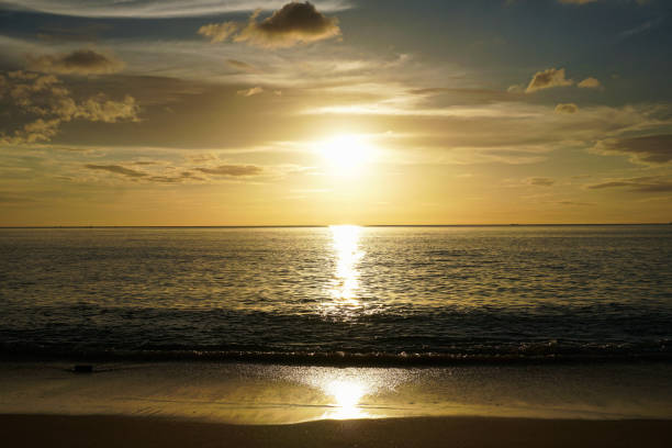 istock Golden sunset over the Andaman Sea 1834420729