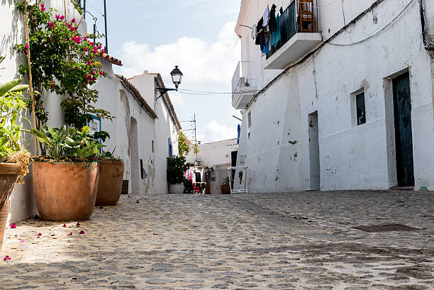 istock Typical old Mediterranean alley between houses 183443256