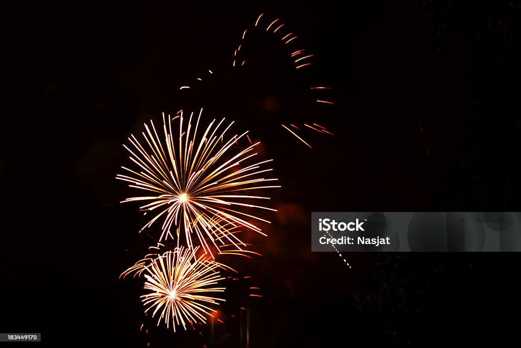 불꽃놀이 - 로열티 프리 검은색 스톡 사진