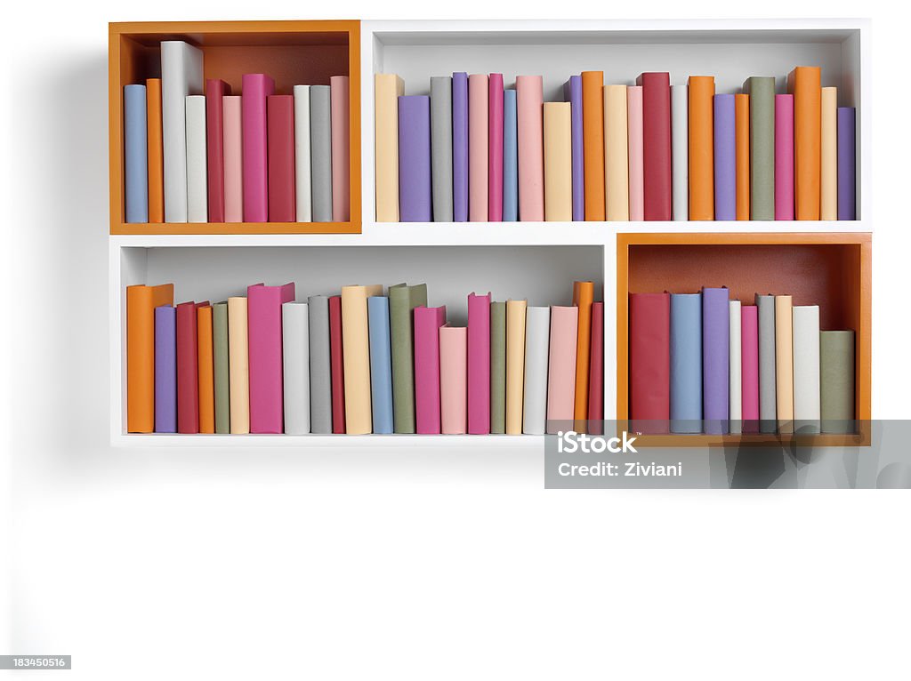 Bücherschrank - Lizenzfrei Akademisches Lernen Stock-Foto