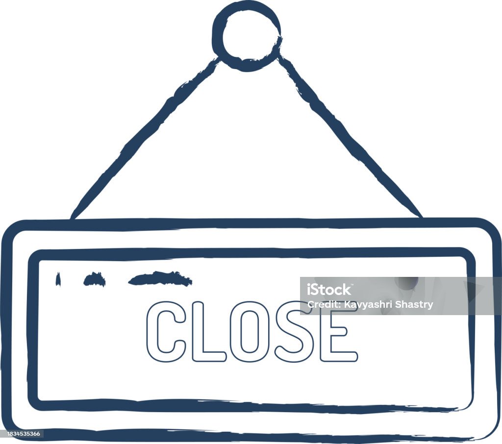 Close Hand Drawn Vector Illustration Stock Illustration - Download ...