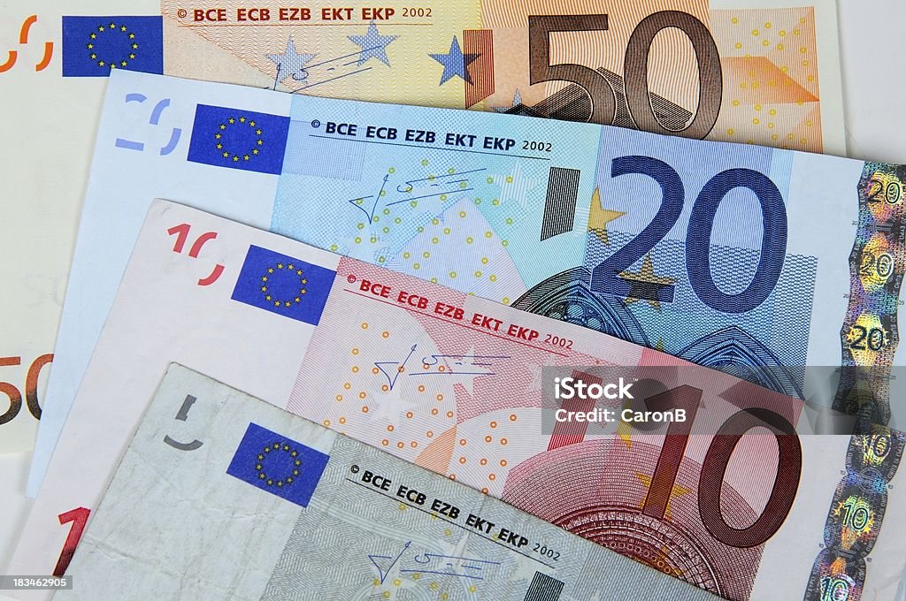 Europäische Geld. - Lizenzfrei EU-Währung Stock-Foto