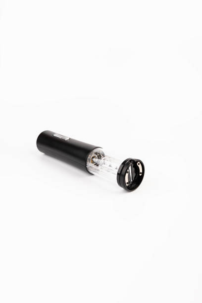 istock Automatic corkscrew for opening bottle caps. Electric Wine Bottle Opener 1834637228