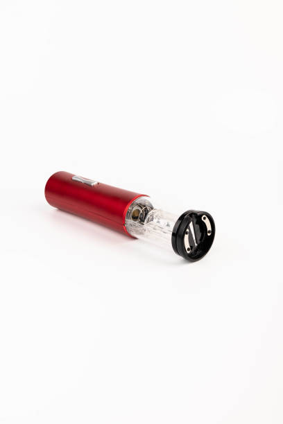 istock Automatic corkscrew for opening bottle caps. Electric Wine Bottle Opener 1834637257