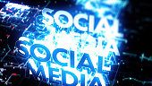 Social Media Concept Background