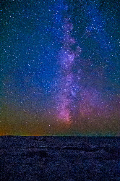 istock Starry Sky and a Milky Way Nebula 183466131
