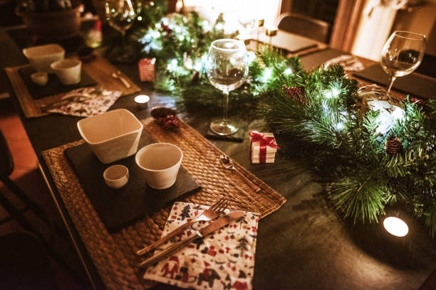 istock christmas candle on the table 1834683469