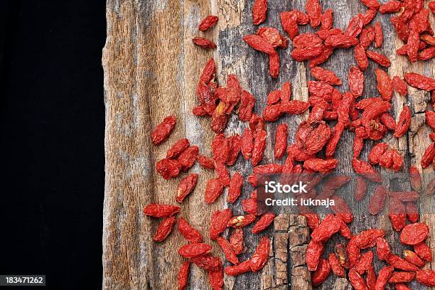 레드 말린 Goji 베리류 0명에 대한 스톡 사진 및 기타 이미지 - 0명, 건강한 식생활, 건조한