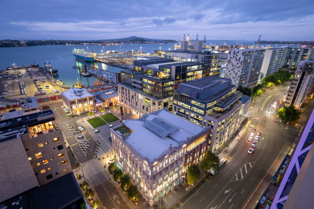 istock Central Business District Auckland, New Zealand 1834735057