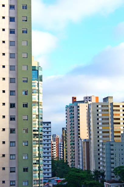 istock Modern architecture buildings residential apartment 1834774138