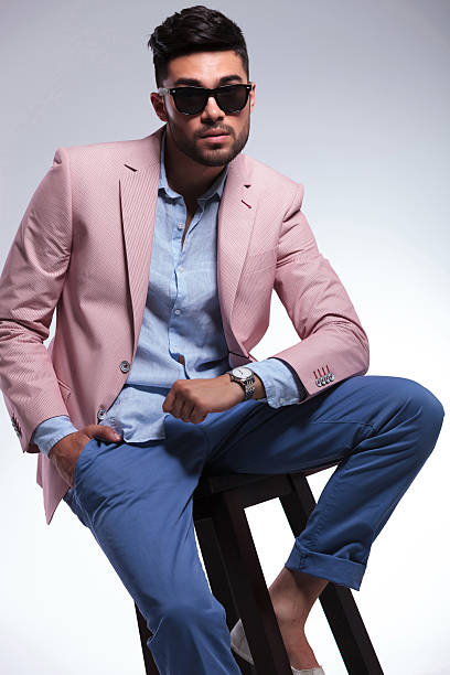 istock seated casual man looking into the camera 183477539